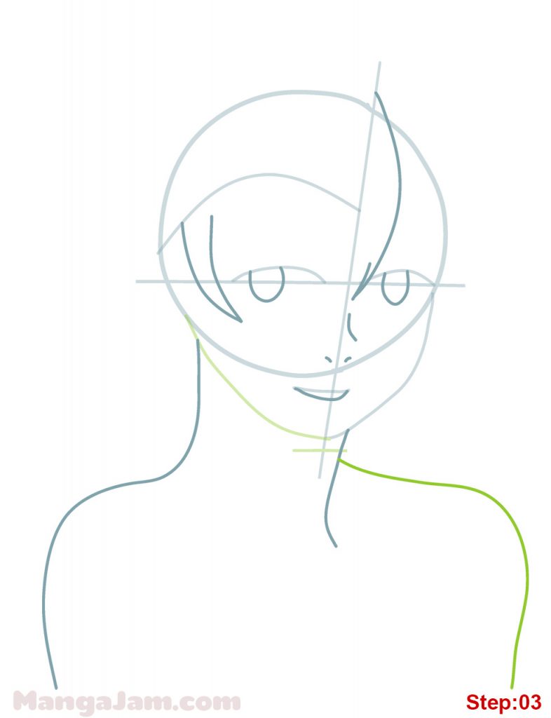 How to Draw Yuno Gasai from Mirai Nikki - MANGA-JAM.com