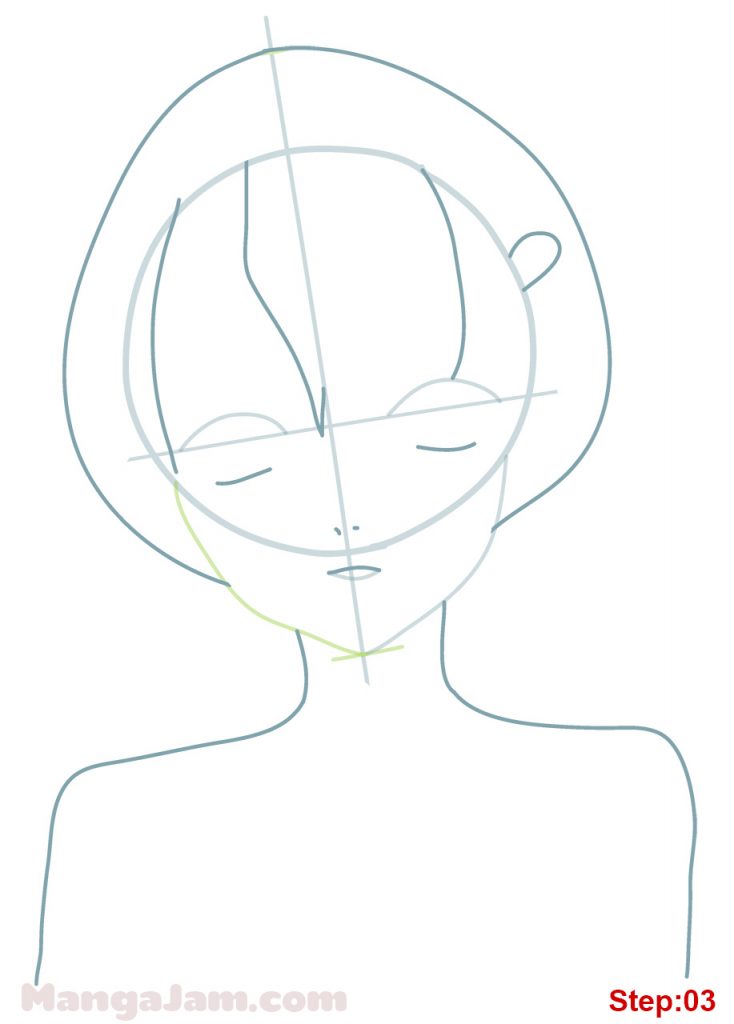 How to Draw Inori from Guilty Crown - MANGA-JAM.com