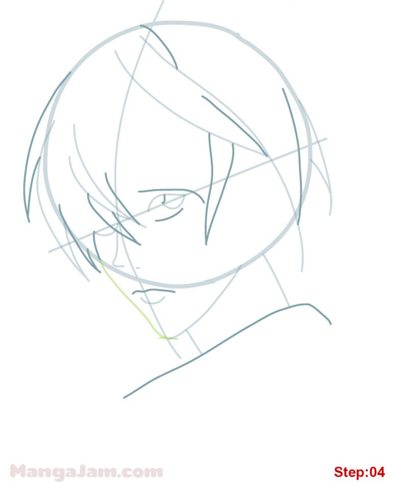 How to Draw Light Yagami from Death Note - MANGA-JAM.com